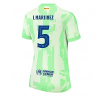 Echipament fotbal Barcelona Inigo Martinez #5 Tricou Treilea 2024-25 pentru femei maneca scurta